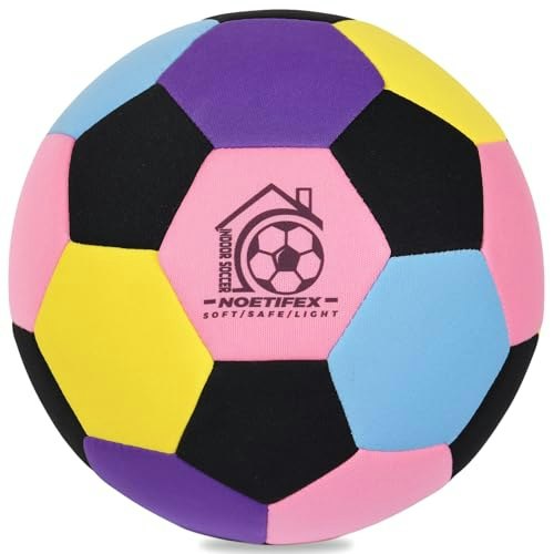 Noetifex Size 4 Soft Fabric Indoor Soccer Ball: $10.63
