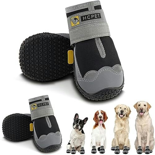 Hcpet Anti-Slip Dog Boots 4-Pack: $28.85 Hcpet Anti-Slip Dog Boots 4-Pack: $28.85