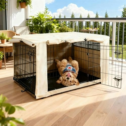 HiCaptain 30-Inch Waterproof Dog Crate Cover: $28.99 HiCaptain 30-Inch Waterproof Dog Crate Cover: $28.99