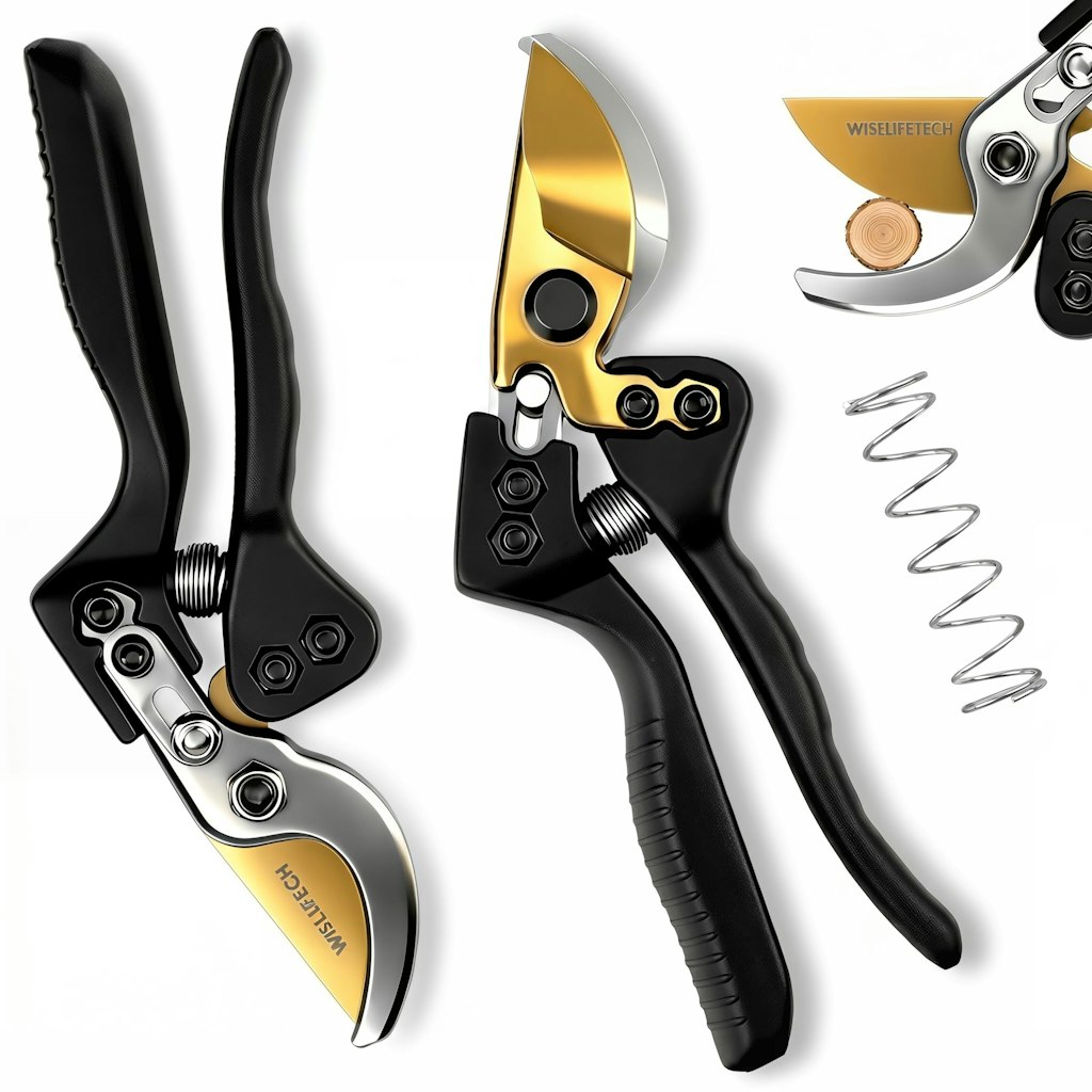 8" SK5 Bypass Pruning Shears Garden Clippers: $9.97