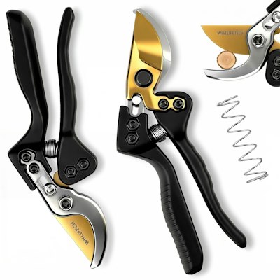 8" SK5 Bypass Pruning Shears Garden Clippers for $10 + free shipping w/ Prime