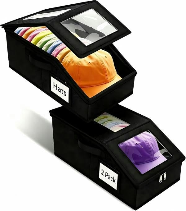 Uawsyut Stackable Hat Organizer 2-Pack: $15
