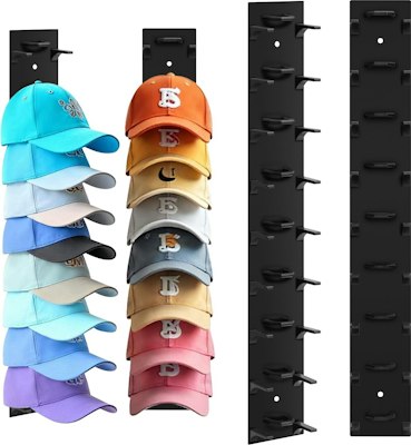 Dntorx Hat Organizer Wall Rack 2-Pack for $6 + free shipping w/ Prime