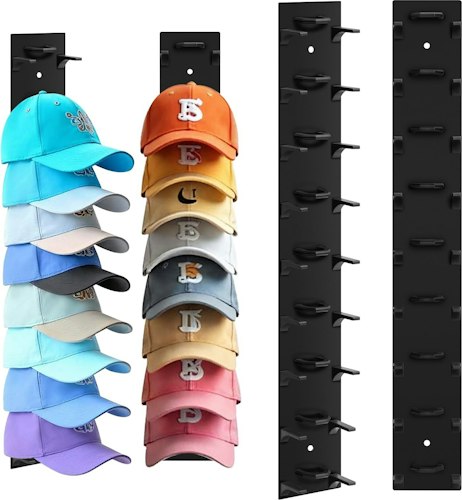 Dntorx Hat Organizer Wall Rack 2-Pack for $6 + free shipping w/ Prime