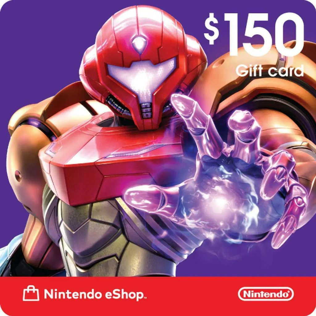 $170 in Nintendo eShop Gift Cards: $150