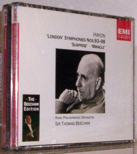 Sir Thomas Beecham Conducts Haydn Symphonies 93-98 2-CD Set: $18.20 Sir Thomas Beecham Conducts Haydn Symphonies 93-98 2-CD Set: $18.20