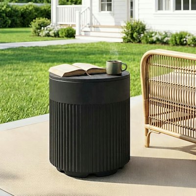 Olilawn 90-lb. Fillable Umbrella Base Side Table for $80 + free shipping