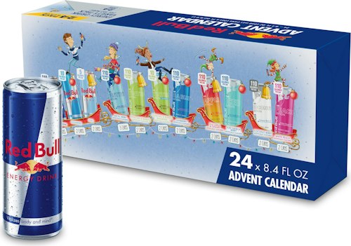Red Bull Energy Drink Variety Advent Calendar for preorder for $55 + free shipping