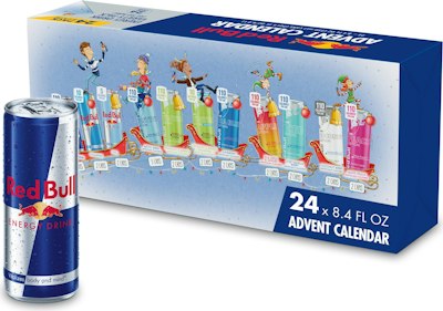 Red Bull Energy Drink Variety Advent Calendar for preorder for $55 + free shipping