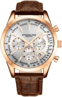Stuhrling Men's Rialto 3975L Chronograph Watch: $97