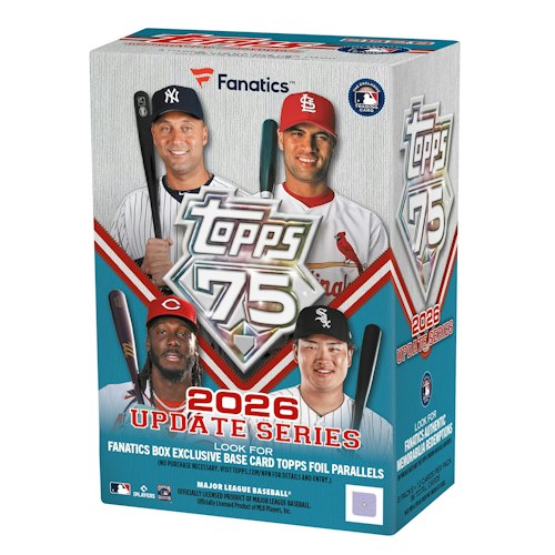 2026 Topps Update Series Baseball Factory Sealed Fanatics Exclusive Value Box for $30 + shipping varies