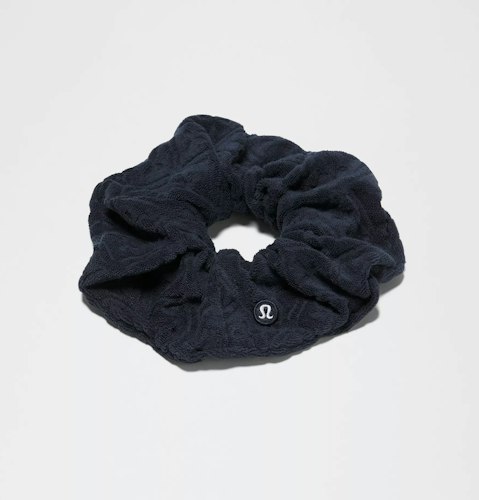 lululemon Terry Jacquard Oversized Scrunchie for $9 + free shipping