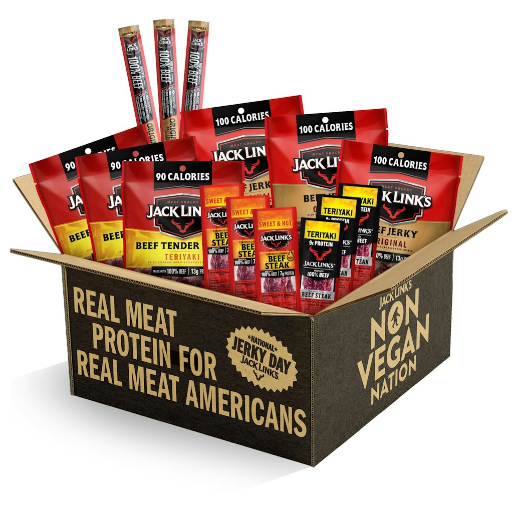 Jack Link's Beef Jerky Variety Pack Gift Basket 15-Pack: $22