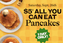 Upcoming: Cracker Barrel National Pancake Day Deal for $5 All You Can Eat + shipping varies