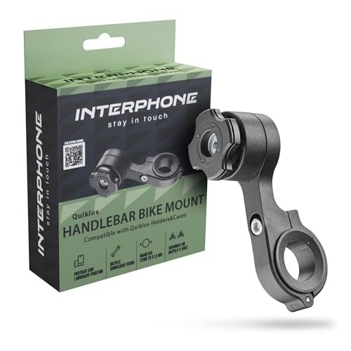Interphone Quiklox Bicycle Mobile Phone Handlebar Mount: $29.99