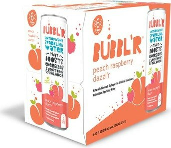 BUBBL'R Antioxidant Sparkling Water 6-Pack: Free