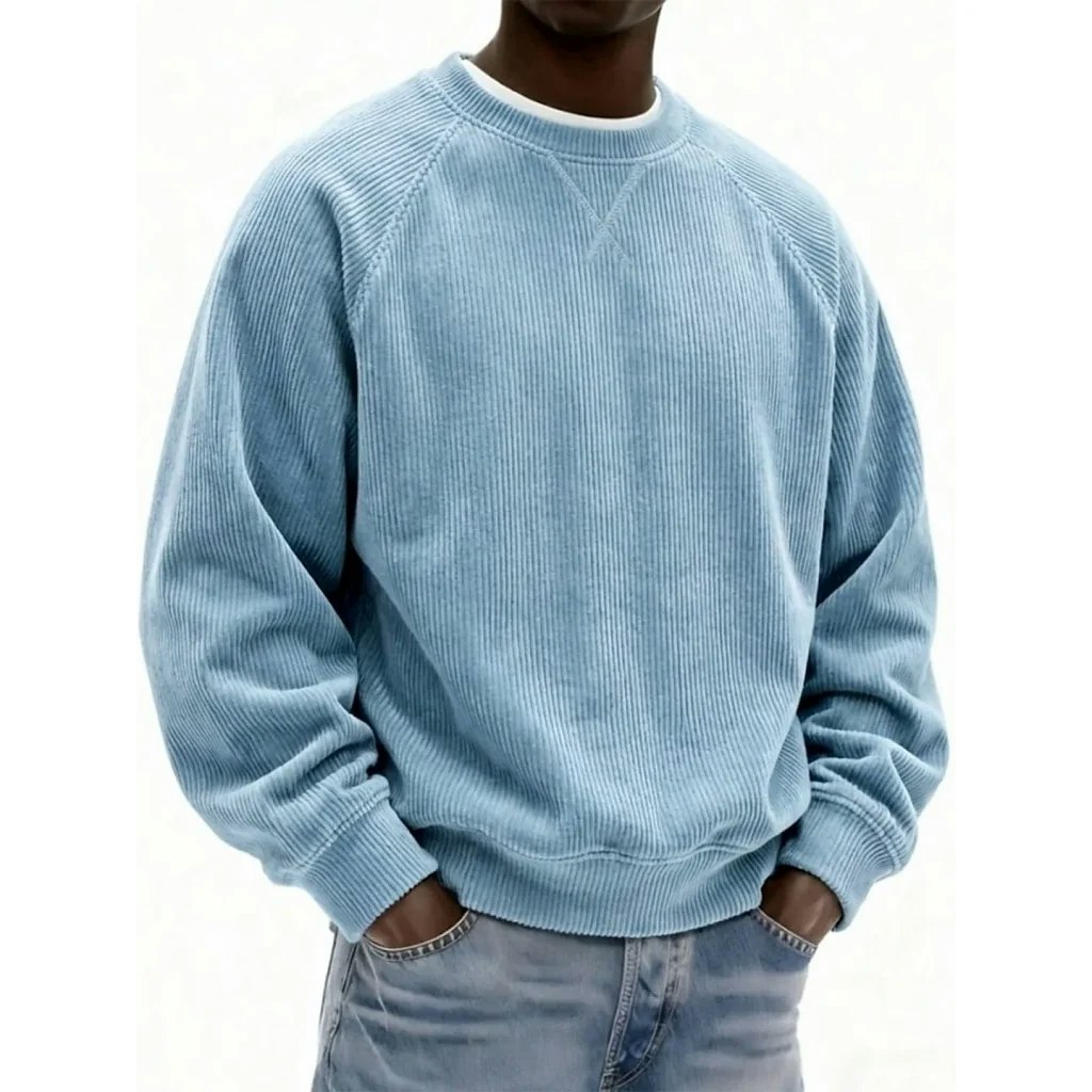 Men's Crewneck Corduroy Sweatshirt: 2 for $14