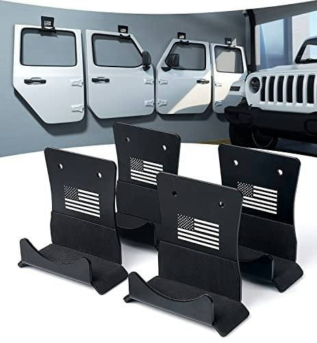 Lupar Jeep Wrangler Wall-Mounted Door Hanger 4-Pack: $39.99 Lupar Jeep Wrangler Wall-Mounted Door Hanger 4-Pack: $39.99