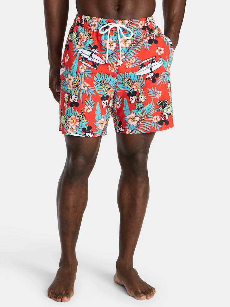 Disney Men's Mickey Beach Swim Trunks: $5.24
