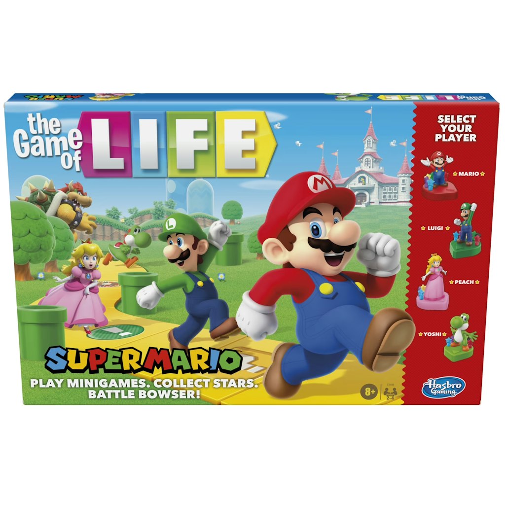 Hasbro The Game of Life: Super Mario Edition Board Game: $21