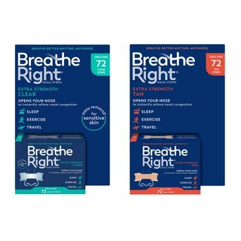 Breathe Right Extra Strength Nasal Strips, 72 Count: $19