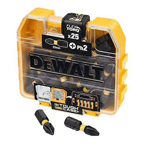 Dewalt 25-Piece PH2 25mm Screwdriver Bit Set: $25.88 Dewalt 25-Piece PH2 25mm Screwdriver Bit Set: $25.88