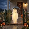 Holiday Aisle 5' Glowing Ghost Holding Black Umbrella Halloween Décor for $59 + free shipping