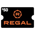 Regal Cinemas $50 Gift Card for $40 + email delivery