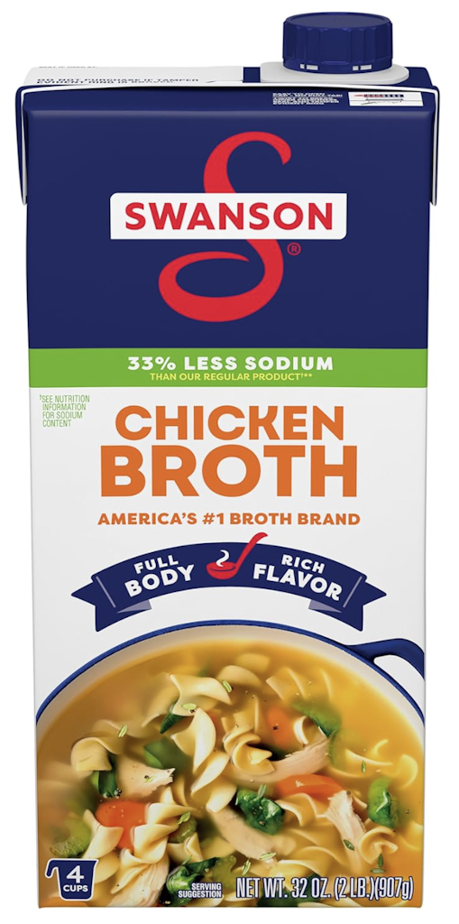 Swanson Natural Goodness 32-oz. Lower Sodium Chicken Broth: $1.65 via Sub & Save
