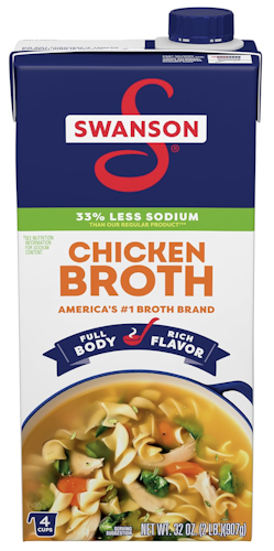 Swanson Natural Goodness 32-oz. Lower Sodium Chicken Broth for $1.65 via Sub & Save + free shipping w/ Prime