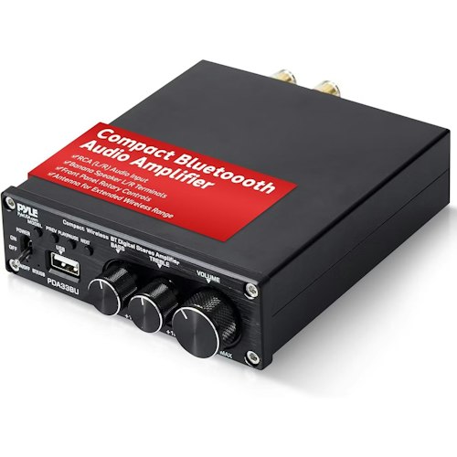Pyle 200W 2.1-Ch. Compact Bluetooth Stereo Power Amplifier w/ USB Player for $53 + free shipping