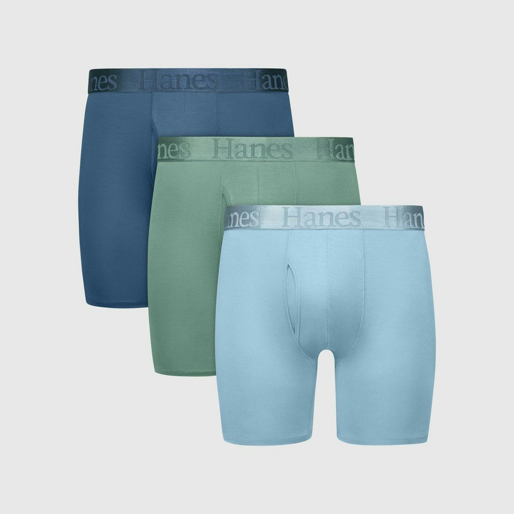 Hanes Originals Premium SuperSoft Boxer Briefs 3-Pack: $22.49 Hanes Originals Premium SuperSoft Boxer Briefs 3-Pack: $22.49