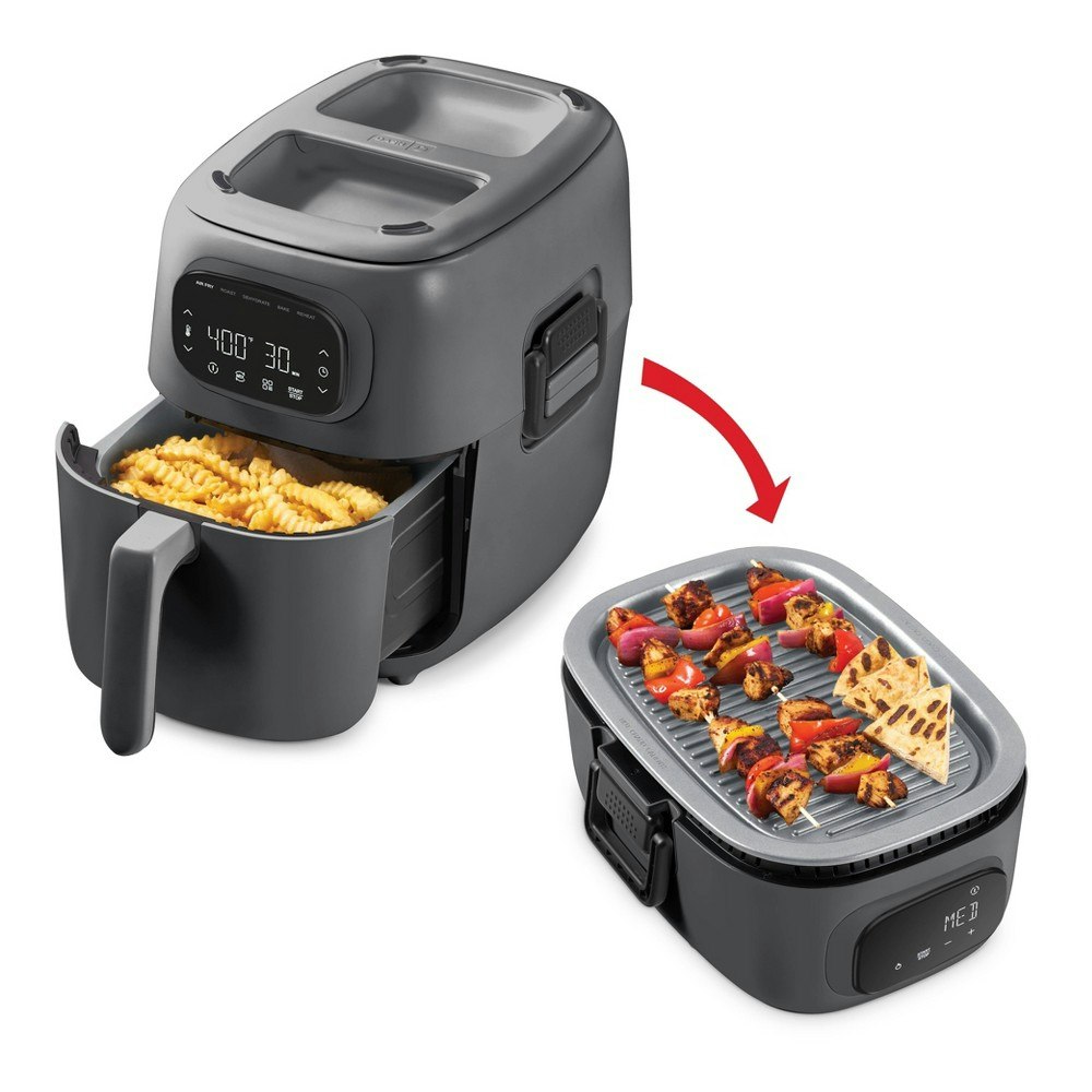 Dash 7-Quart Flip and Fry Digital Grill and Air Fryer: $77.99