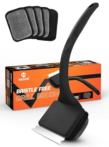 Meker Bristle-Free Grill Brush with 5 Replacement Heads: $20.36 Meker Bristle-Free Grill Brush with 5 Replacement Heads: $20.36