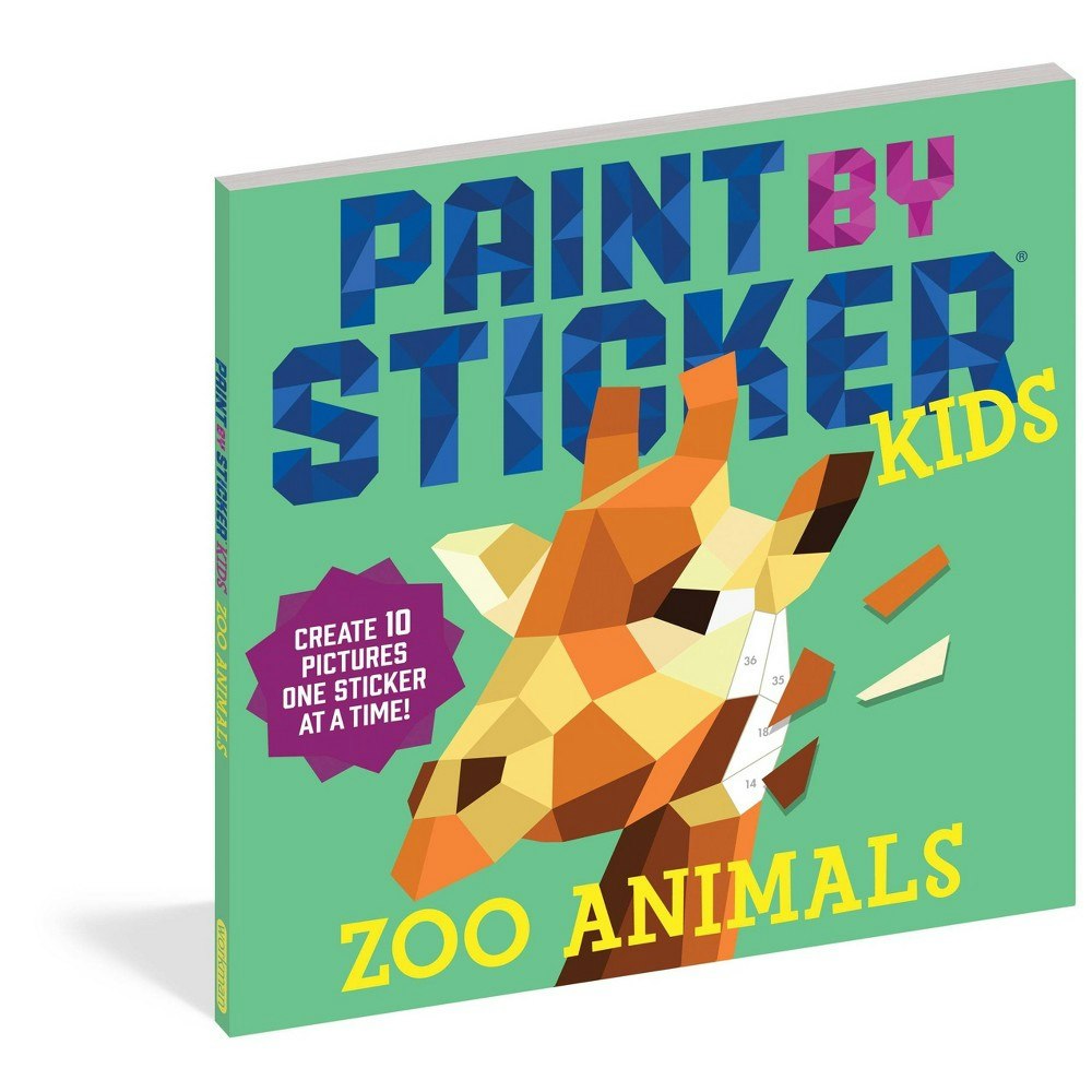 Paint By Sticker Zoo Animals Activity Kit: $9.99 Paint By Sticker Zoo Animals Activity Kit: $9.99