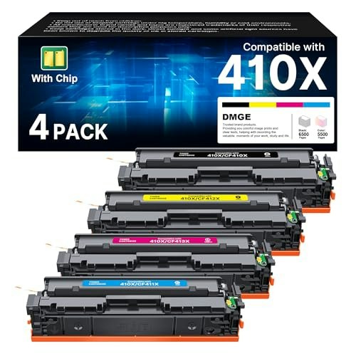 410X Toner Cartridge 4-Pack: $53.65 410X Toner Cartridge 4-Pack: $53.65