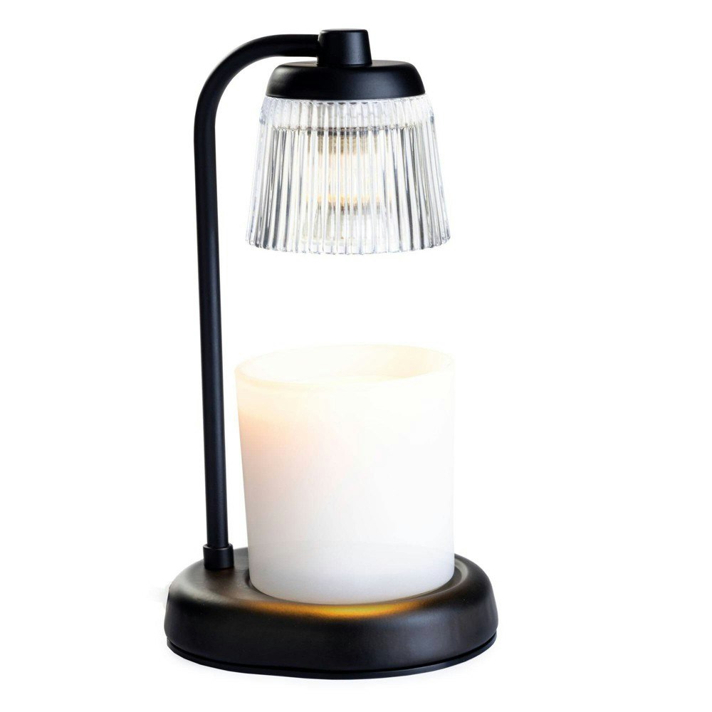 Candle Warmers Etc. Fluted Glass Candle Warmer Lamp: $29.99