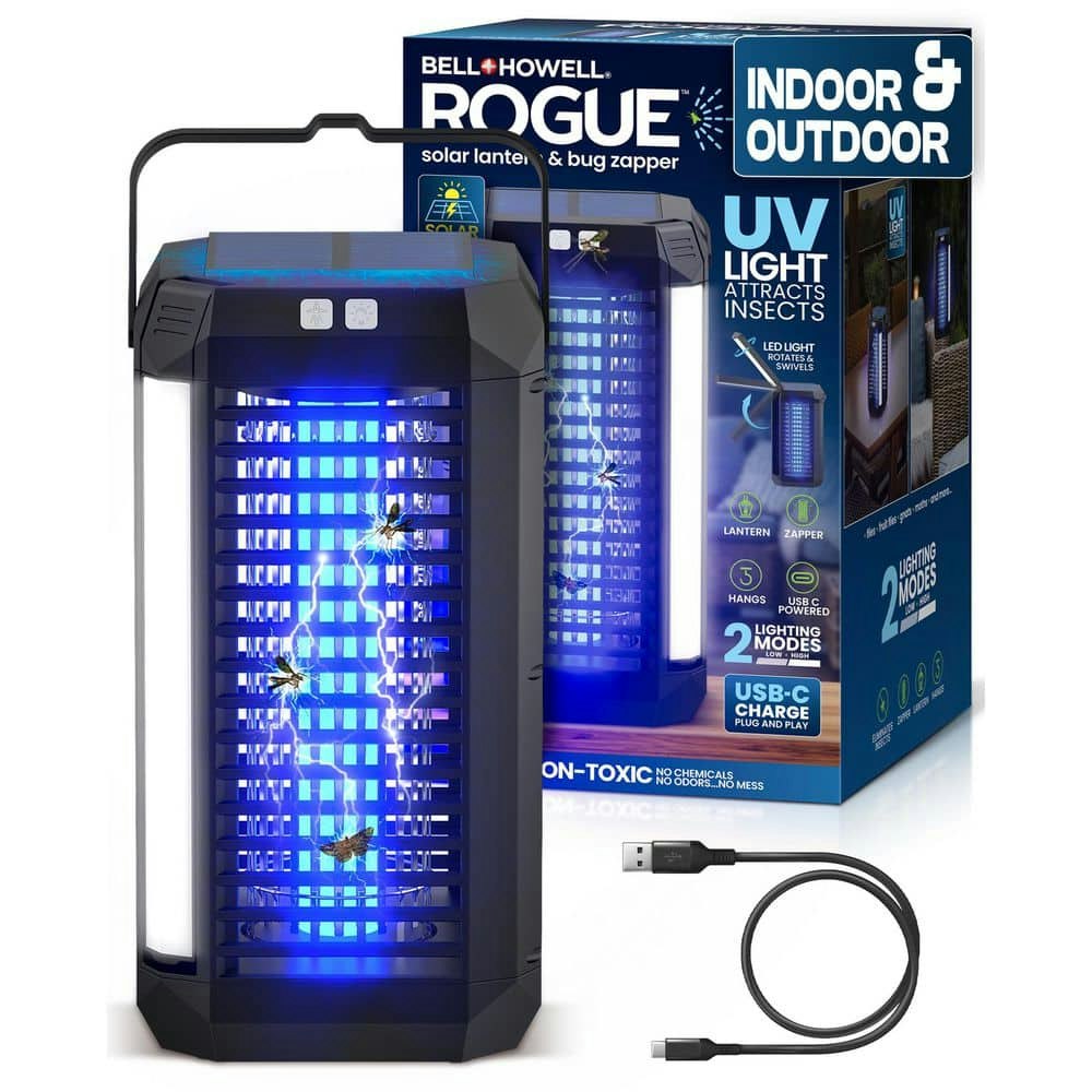 Rogue Solar Rechargeable LED UV Lantern and Insect Zapper: $29.99 Rogue Solar Rechargeable LED UV Lantern and Insect Zapper: $29.99