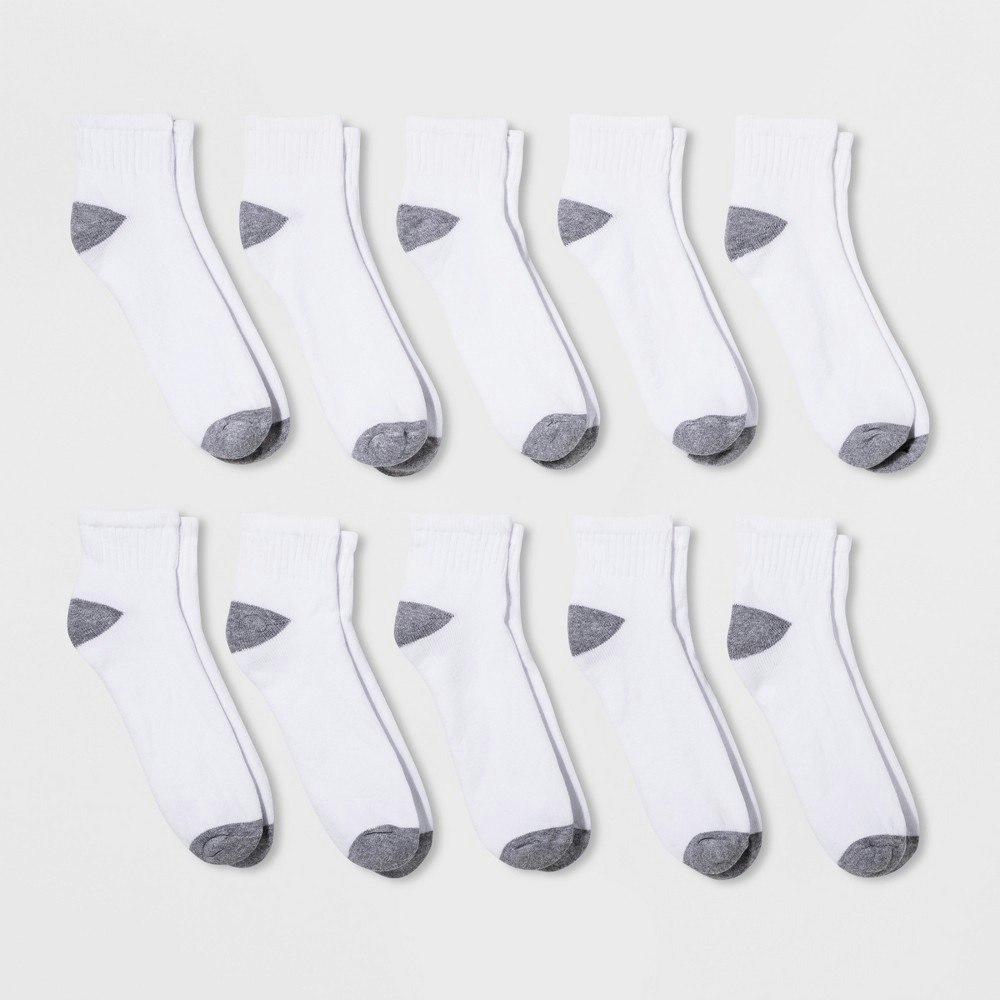 Goodfellow & Co. Men's Quarter Socks 10-Pack: $15 Goodfellow & Co. Men's Quarter Socks 10-Pack: $15