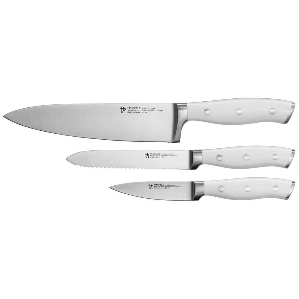 Forged Accent 3-Piece Stainless Steel Knife Set: $79.99