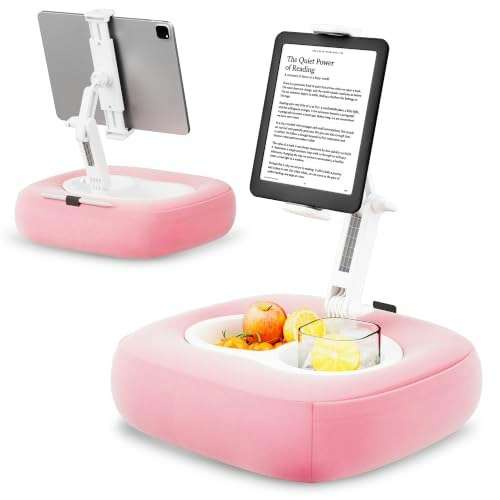 TabHolderix Adjustable Tablet Pillow Stand with Snack Bowls: $30.98 TabHolderix Adjustable Tablet Pillow Stand with Snack Bowls: $30.98