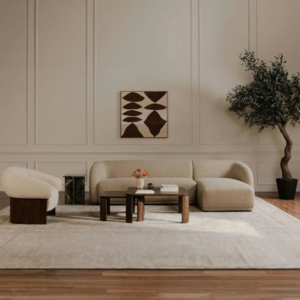 Eowyn 113.75-Inch L-Shape Polyester Blend Sectional Sofa: $3,749 Eowyn 113.75-Inch L-Shape Polyester Blend Sectional Sofa: $3,749
