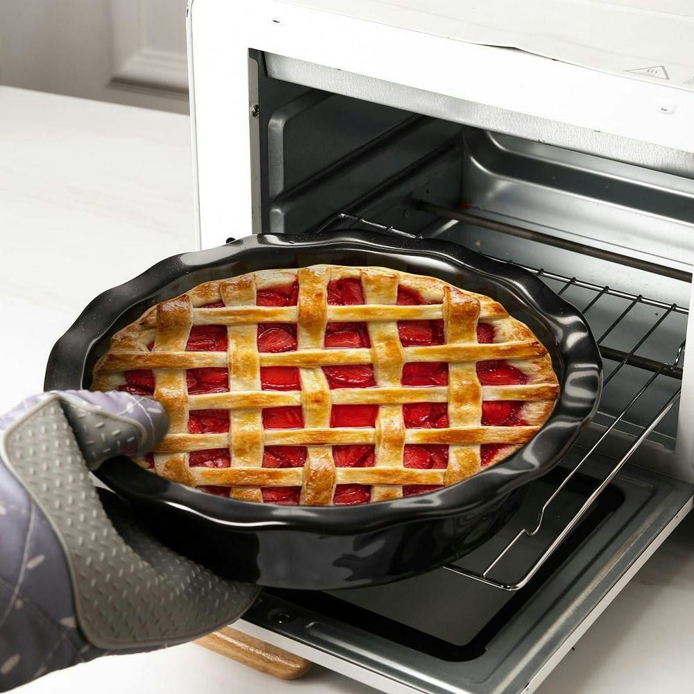 Ceramic Round Deep Fluted Pie Pan: $60.21 Ceramic Round Deep Fluted Pie Pan: $60.21