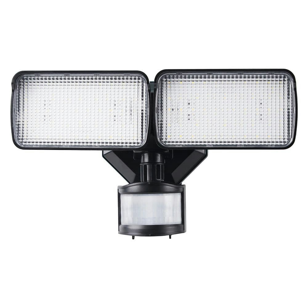 18W 2,000-Lumen LED Motion-Sensing Security Flood Light: $20.50