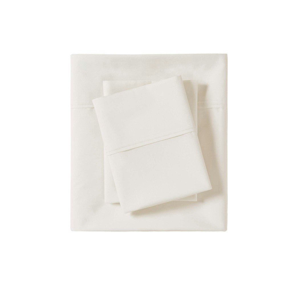 California King 200-Thread Count Cotton Percale Sheet Set: $49.49 California King 200-Thread Count Cotton Percale Sheet Set: $49.49