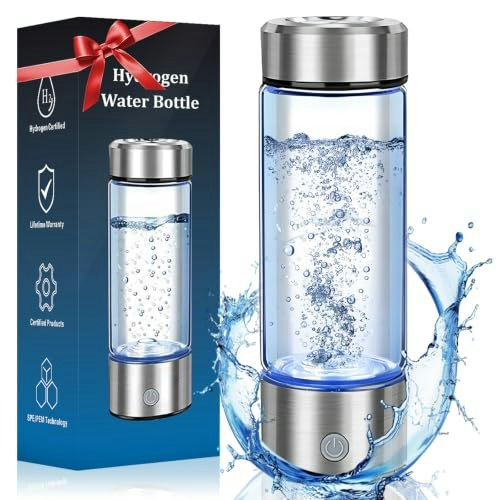 14oz USB-C Rechargeable SPE PEM Hydrogen Water Bottle Generator: $29.98 14oz USB-C Rechargeable SPE PEM Hydrogen Water Bottle Generator: $29.98