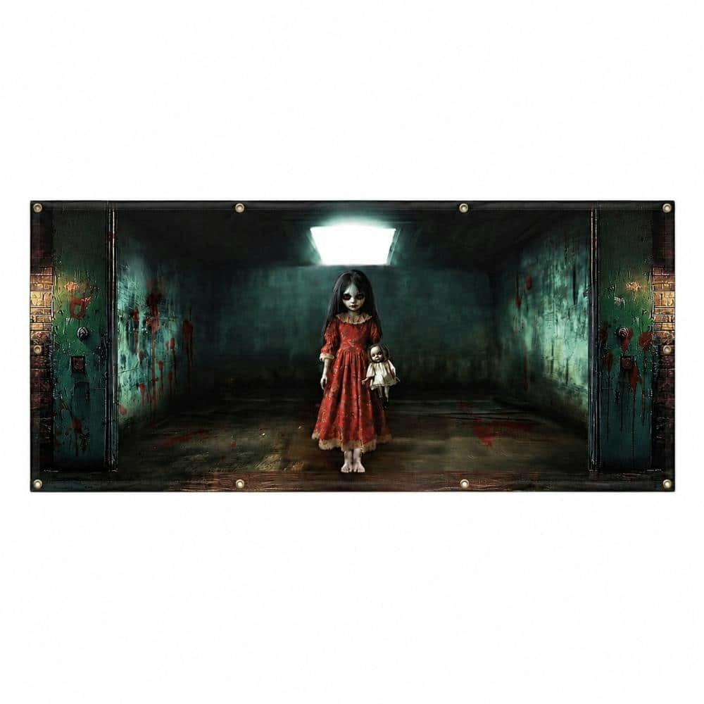 Halloween Garage Door Banner: $74.95 Halloween Garage Door Banner: $74.95