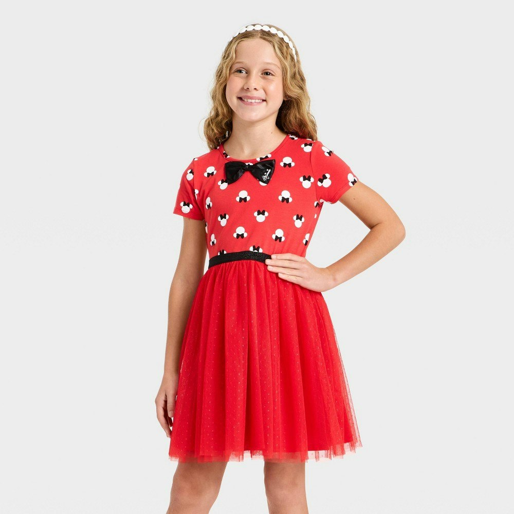 Girls' Disney Minnie Mouse Tulle Dress: $25 Girls' Disney Minnie Mouse Tulle Dress: $25