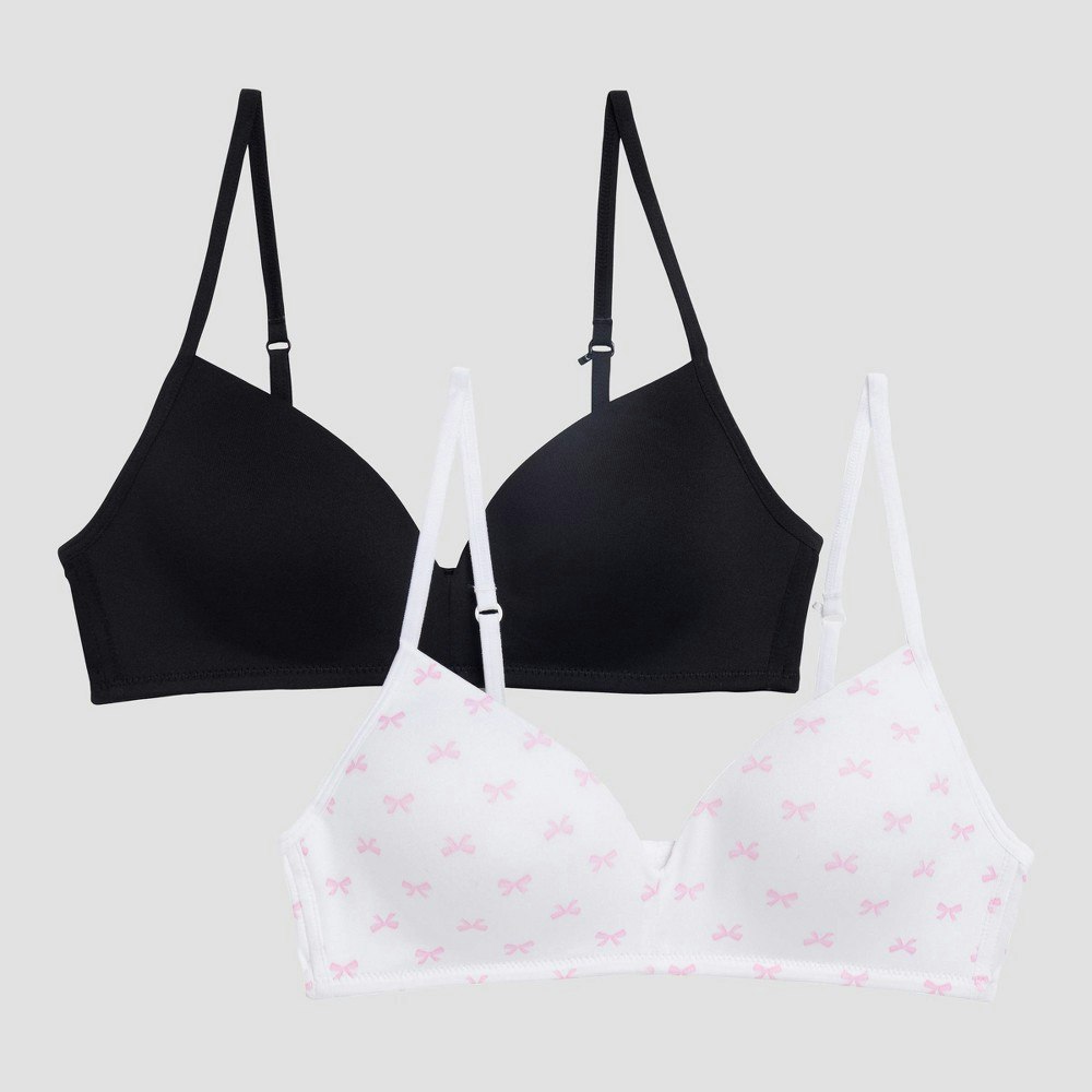 Hanes Girls' Molded Bra 2-Pack: $14.99 Hanes Girls' Molded Bra 2-Pack: $14.99