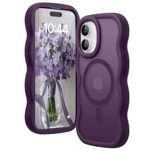 Amzfield iPhone 16 MagSafe Wavy Case: $8.49